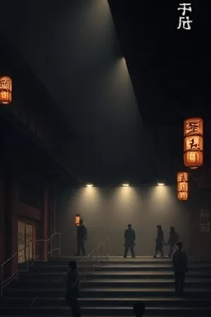 《长夜灯河》雨夜追凶题材竖版剧集封面