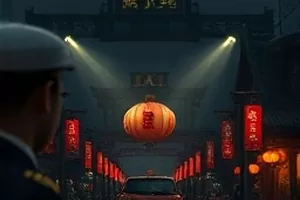 《长街月色》石板长街月色横版剧集封面